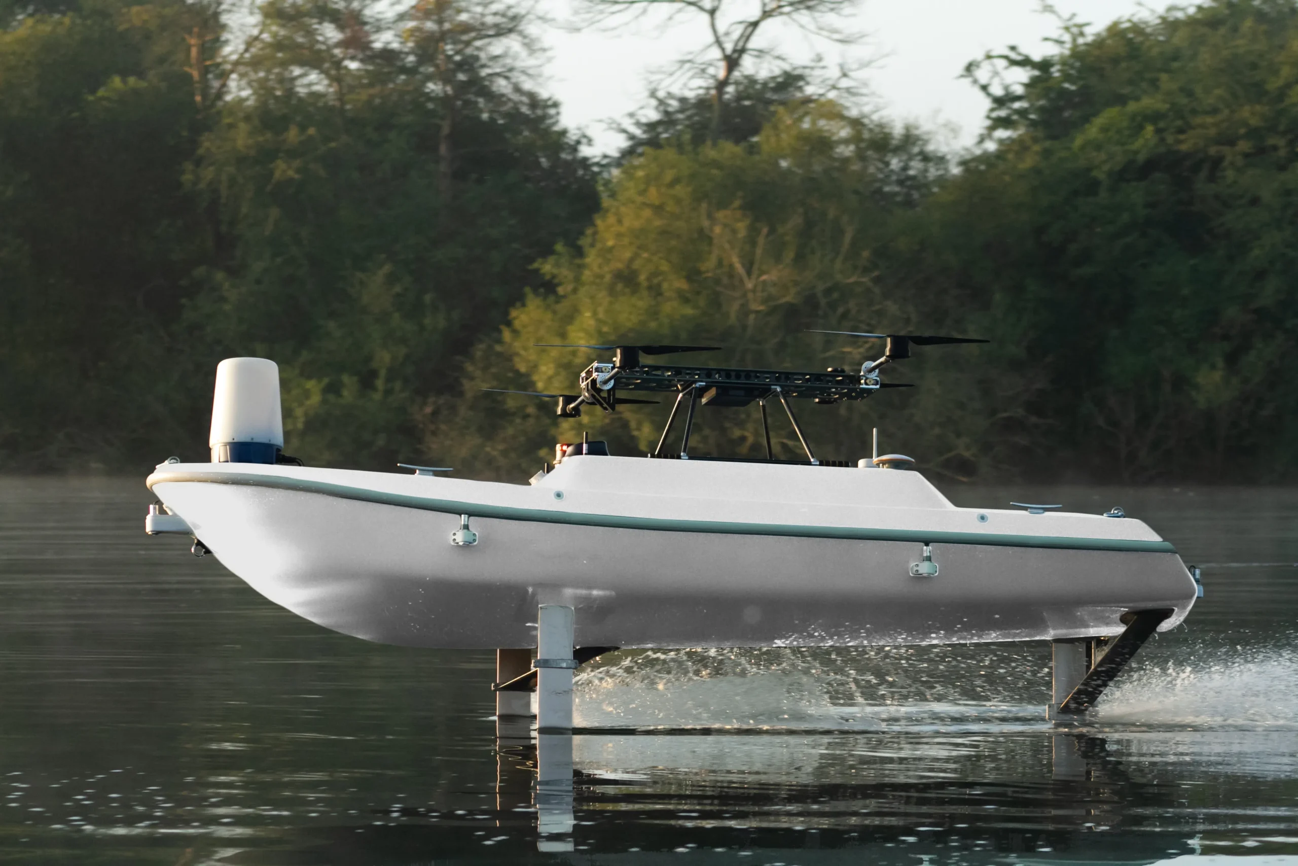 Piattaforma SeaGlide in ambiente marittimo